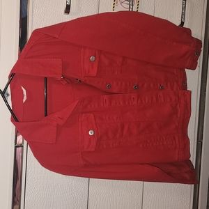 Highway Jeans Jean Jacket - Red